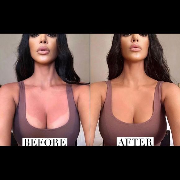 NEW Sold Out KKW Skin Perfecting Body Foundation Pale - Picture 2 of 10